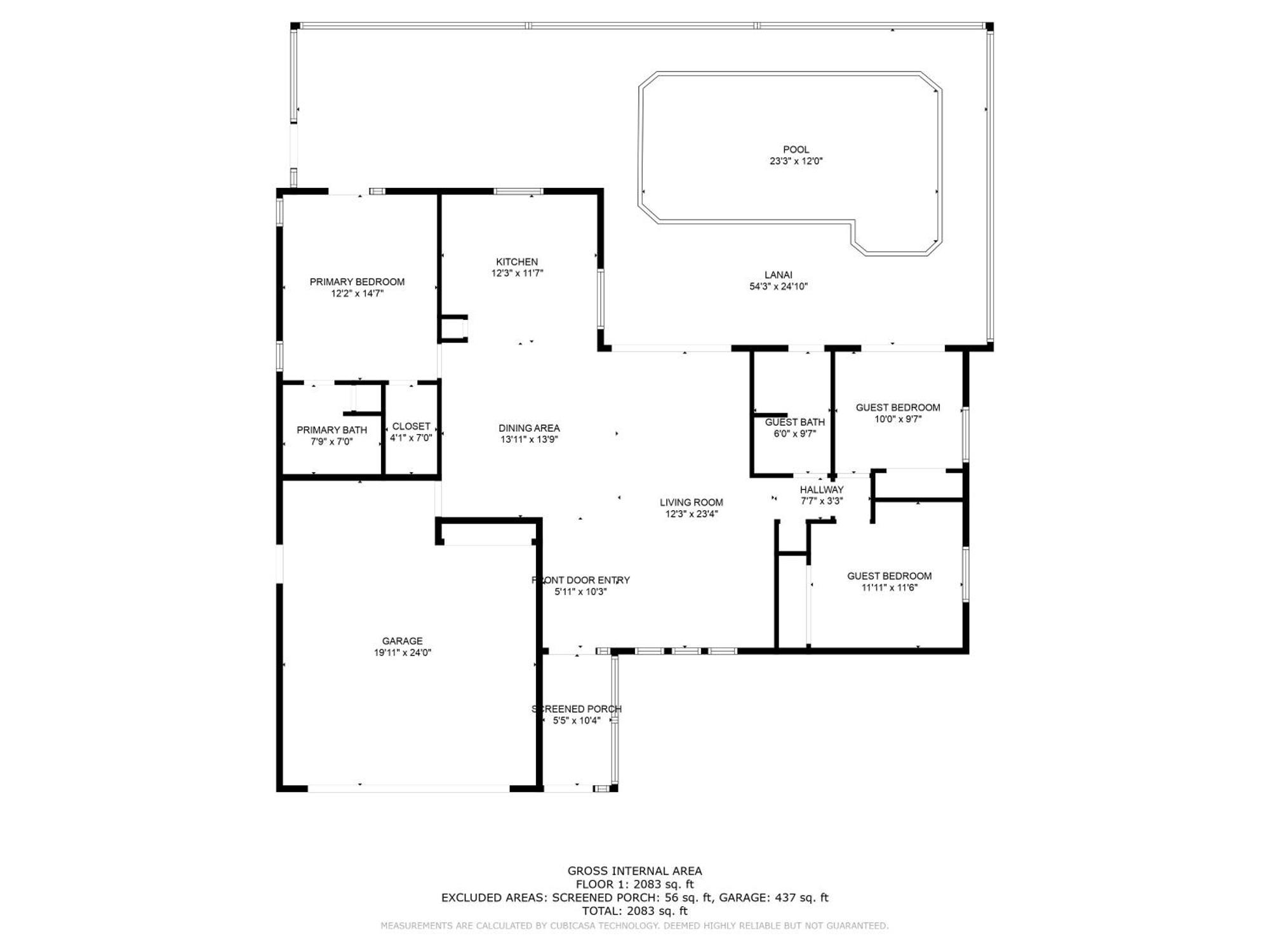 Serenity Waterfront Villa With King Suite, Private Pool, Great Lanai Enclosure And Long Water Views Кейп Корал Екстериор снимка